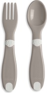 CHICCO Príbor detský ergonomický 12m+ béžový