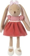 BK BUNNY SISTERS - iepure - rochiță roșie (30cm) Bukowski Design