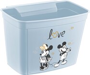 Univerzálny závesný box na prebalovací pult "Mickey", dymovo-modrá