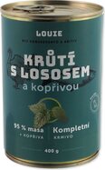 Konzerva LOUIE morčacie s lososom a žihlavou 400g