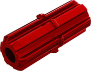 Arrma cubo con embrague de fricción rojo: 4x4 BLX