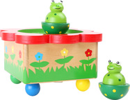small foot Holzspielzeugkiste Frosch