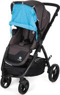 G-MINI Sonnenschutz für Kinderwagen blau Druck UNI