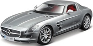 Maisto - Mercedes-Benz SLS AMG, stříbrný, 1:18
