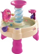 Little Tikes Vodný stôl Špirálová fontána ružový 173769