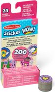 Melissa &amp; Doug Sticker Wow!™ Matricák utántöltő kedvenc tárgyak