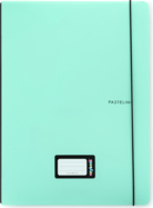 Zošit PP Oxybook A4 40 listy pastelini zelená