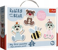 Trefl Moje prvé puzzle Priateľské bábätká