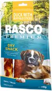 Pochúťka Rasco Premium byvolia koža obalená kačacím mäsom, tyčinky 18cm 3x140g