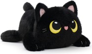 MUSHY FRIENDS Čierna mačka plyšová hračka 28cm