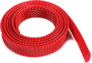 Ochranný káblový oplet 14mm červený (1m)