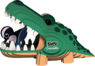 EUGY Krokodýl 3D kartonová skládačka