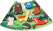 2Kids Toys Fa puzzle Erdő állatok összekapcsolható