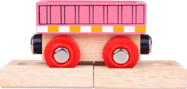 Bigjigs Rail Wagon rosa