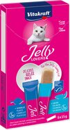 Pochúťka Vitakraft Jelly Lovers losos a treska 6x15g