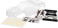 Traxxas каросерия прозрачна, стикери: X-Maxx
