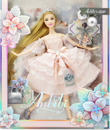 Anbibi Kvetinová bábika Štěpánka 28cm