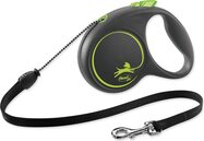 Vodítko Flexi Black Design lanko M zelené 5m