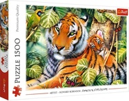 Trefl Puzzle 1500 Zwei Tiger