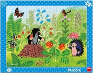 Puzzle Krtko a jahody 40 dielikov doskové
