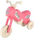 Bicicletta senza pedali Enduro Yupee rosa pastello grande altezza sedile 31cm capacità fino a 25kg