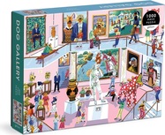 Galison Puzzle Hunde-Galerie 1000 Teile