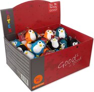Displej Hračky Dog Fantasy Latex Penguin set 60ks