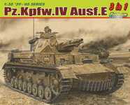 Modellbausatz Panzer 6874 - Pz.Kpfw.IV Ausf.E (3 in 1) (1:35)