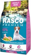 Krmivo Rasco Premium Adult Mini kura s ryžou 3kg