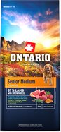 Krmivo Ontario Senior Medium Lamb &amp; Brown Rice 12kg