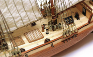 OCCRE Albatros škuner 1:100 kit