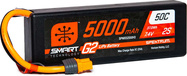 Spektrum Smart G2 LiPo 7.4V 5000mAh 50C HC IC3