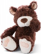 NICI Plüsch Braunbär, 35 cm (Öko-Grün)