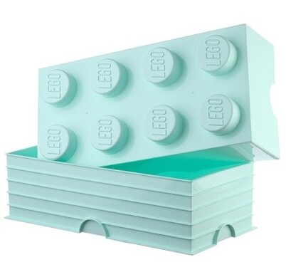 Scatola portaoggetti LEGO® 8 - blu 250 x 500 x 180 mm - LEGO® Storage