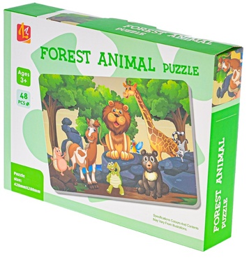 Puzzle da 48 pezzi per bambini Animali della fattoria