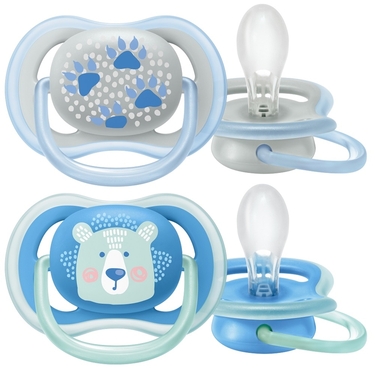 Philips AVENT Succhietto Ultra air pastello 6-18m bambino 2 pezzi - Ciucci