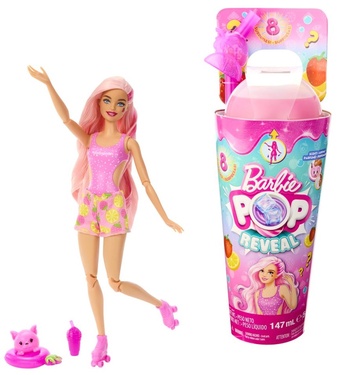 Mattel Barbie Pop rivela il frutto succoso di Barbie: limonata alla fragola  - Bambole BARBIE