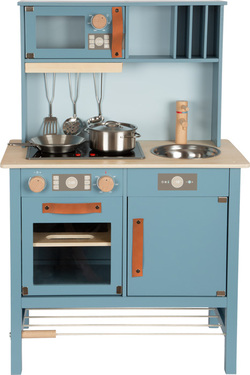 Cucina giocattolo in legno con frigorifero e accessori Small Foot Legler