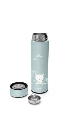 Thermos con sensore di temperatura 500ml, Blu - Tazze, borracce sportive