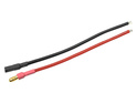 Connettore placcato oro 3,5 mm con cavo 14AWG 10 cm (1 coppia)
