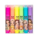 Top Model Mini resaltadores con color borrable, 6 colores