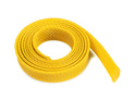 Gaine de protection de câble 10mm jaune (1m)