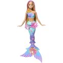 Barbie sirenă magică cu flori - Blondă