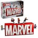 LEGO® Marvel 76313 Logo MARVEL a minifigúrky