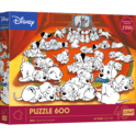Trefl Puzzle 600 Годишнина - 101 далматинци