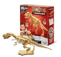 Dinodig iskopavanje i kostur Tiranosaurus