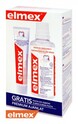 Elmex Caries Protection ústna voda 400ml + zubná pasta 75ml ZDARMA