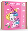 CONNETIX® Glitter Unicorn Pack magnetická stavebnica 56 ks