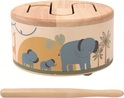 2Kids Toys Tamburo di legno Safari