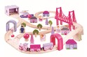 Bigjigs Rail Drevená veľká vláčikodráha princeznej